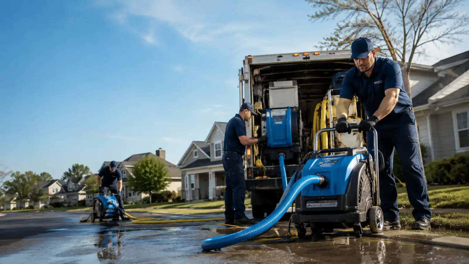 Flood Damage Cleanup in Choctaw, OK